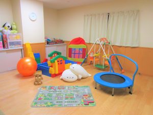児童家庭支援センター 遊戯療法室